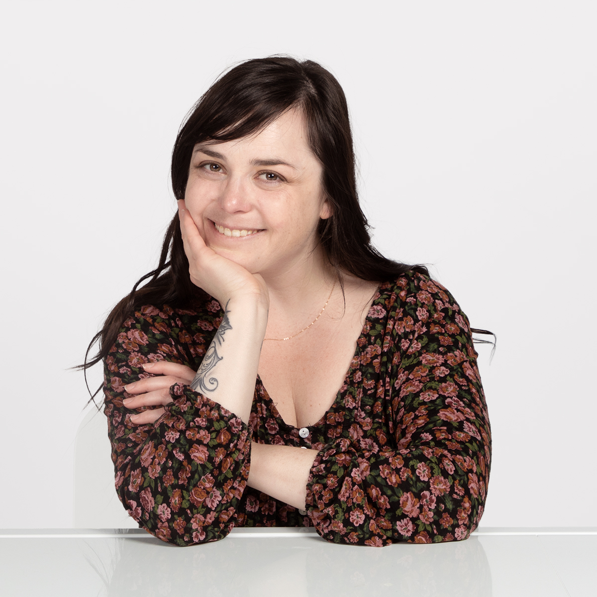 headshot of julie glasser hacker